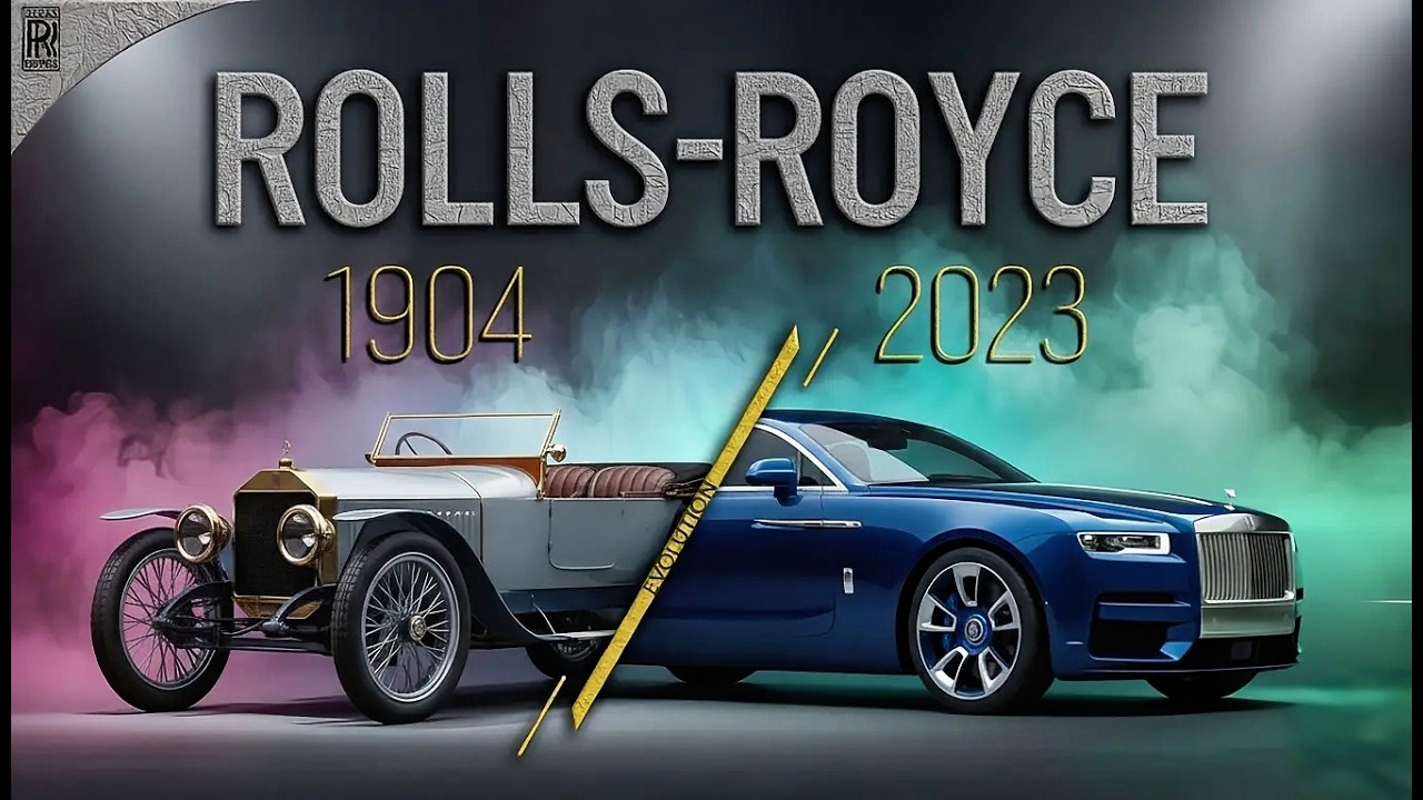 Rolls-Royce Evolution 1904–2023 | Old vs New Luxury Cars