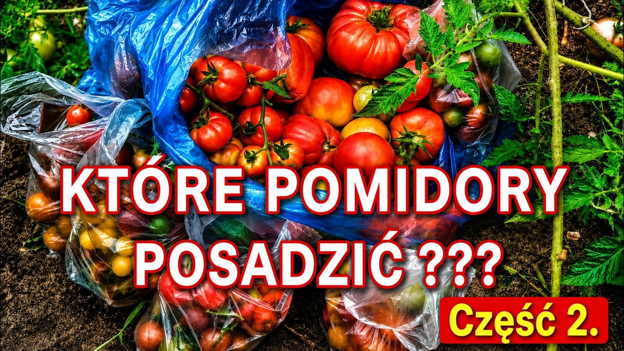 Które Pomidory warto posadzić? - Opis odmian  cz.2