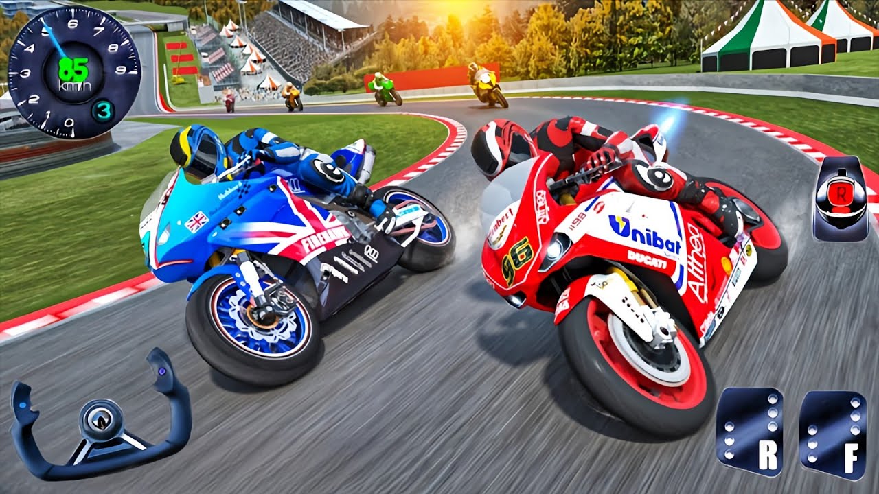 Moto Rider Bike Racing Game Gameplay - Bike Racing Motocross Dirt Bike Racing