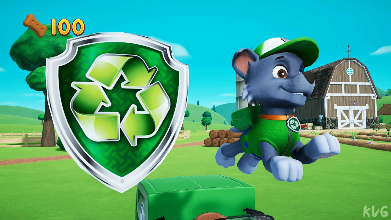 PAW Patrol: On A Roll! - Rocky Gameplay (PC UHD) [4K60FPS]