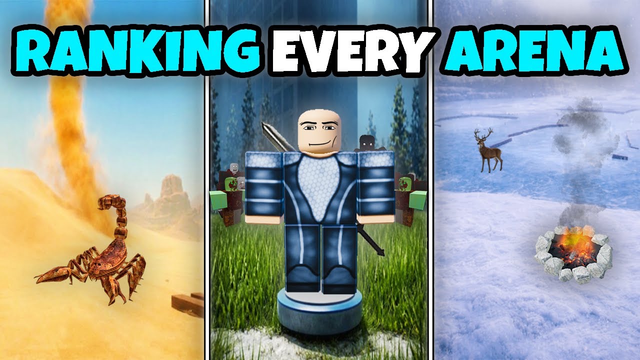 Ranking Every Arena In Roblox Hunger Games!