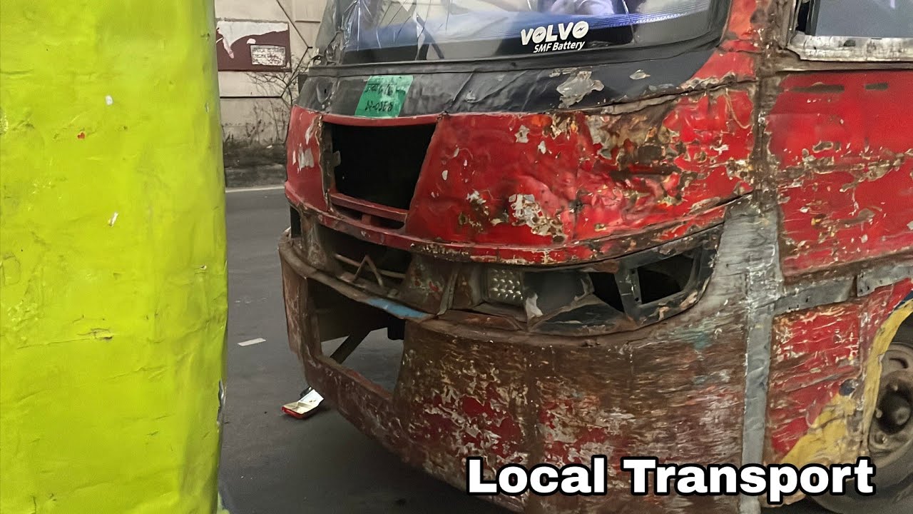 The Craziest Public Transport You’ll Ever See | Bangladesh Street Life 😳