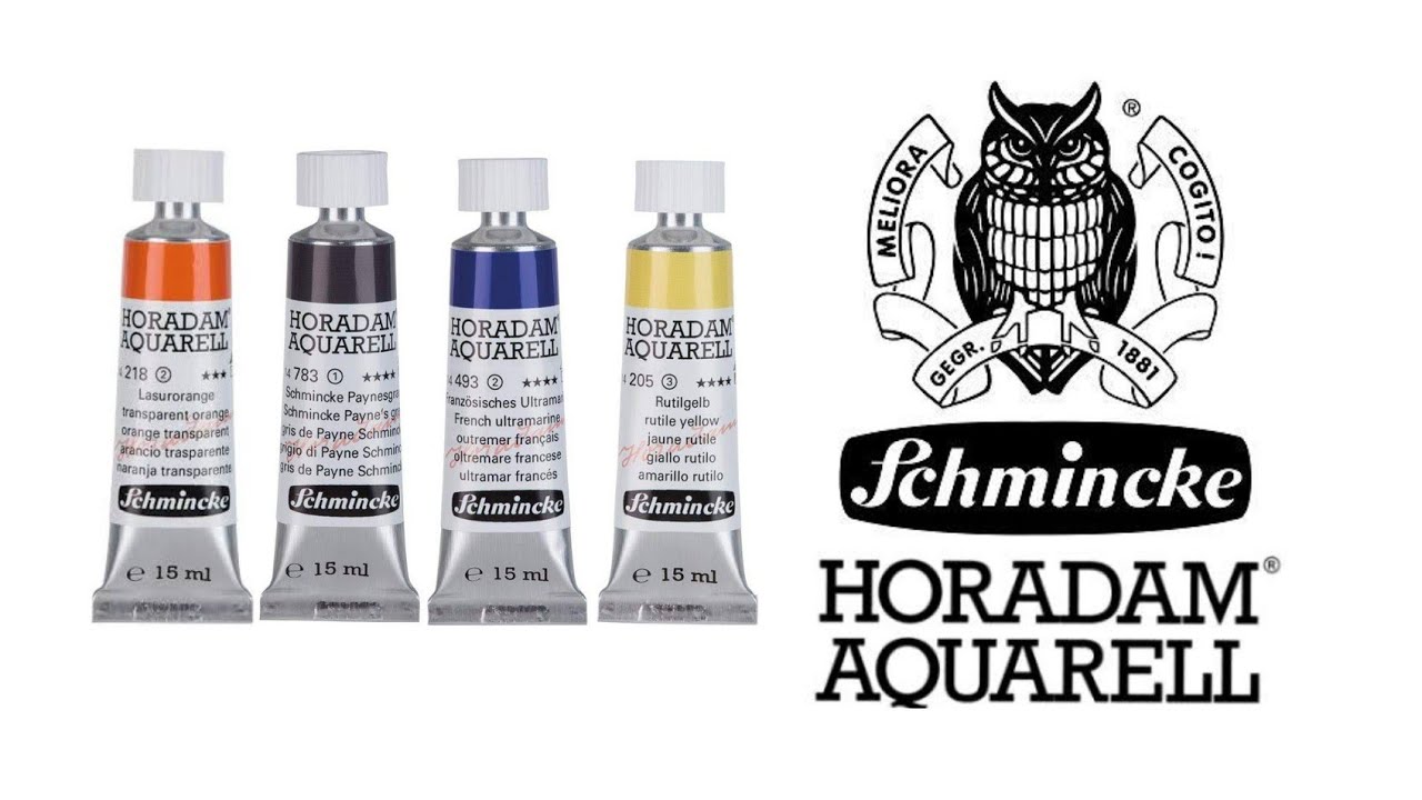 Schmincke Horadam Watercolors - A New New Favourite? 🤣