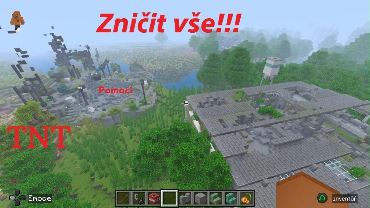 Minecraft mody, zničit vše pomocí TNT