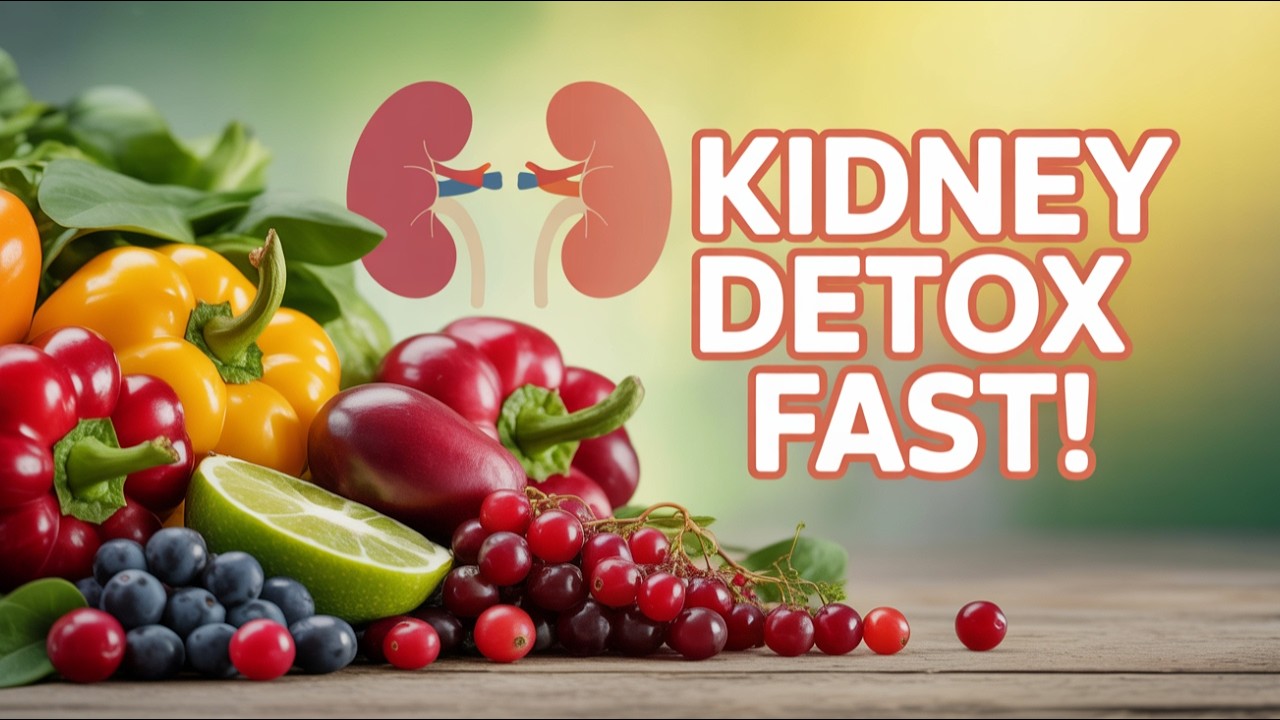 Top 6 Foods to Flush Toxins & Repair Kidneys Fast