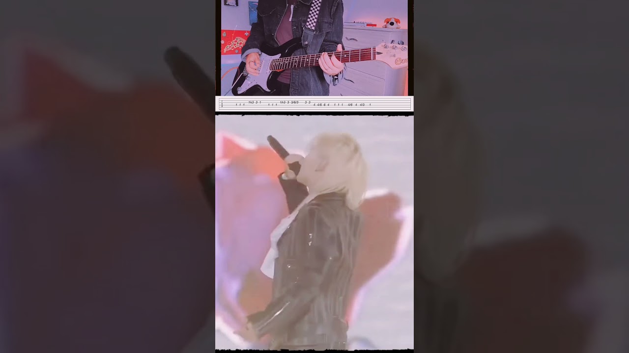 Unfair - Felix  🎸💙 GUITAR TABS #straykids#skz#felix#hyunjin#leeknow#han#bangchan#kpop#shorts#jyp