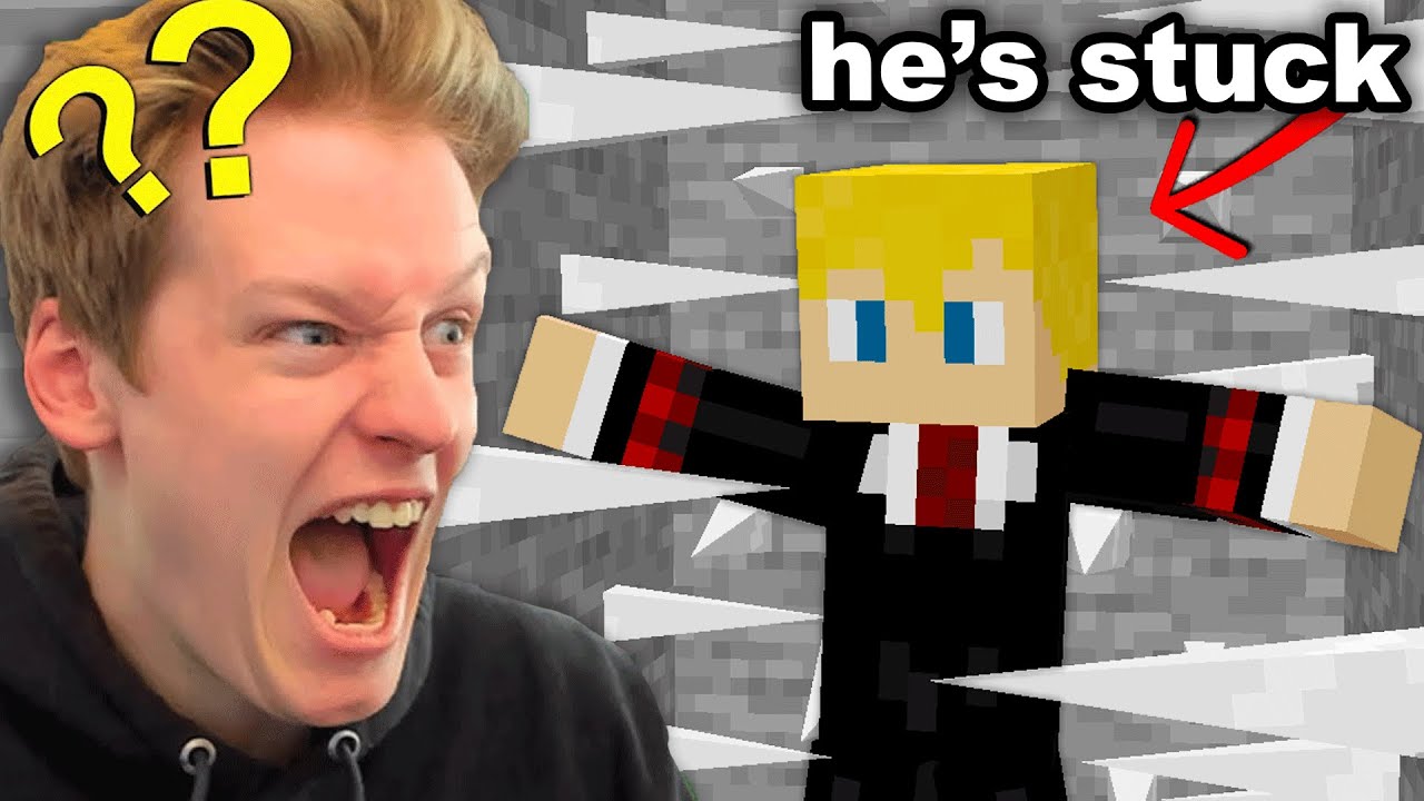I Put my Friend in a World you can NEVER LEAVE on Minecraft...