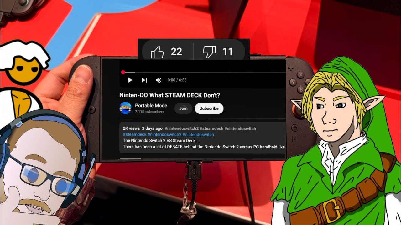Switch 2 is Better Than the Steam Deck Because “All Switch Games Run Perfectly”