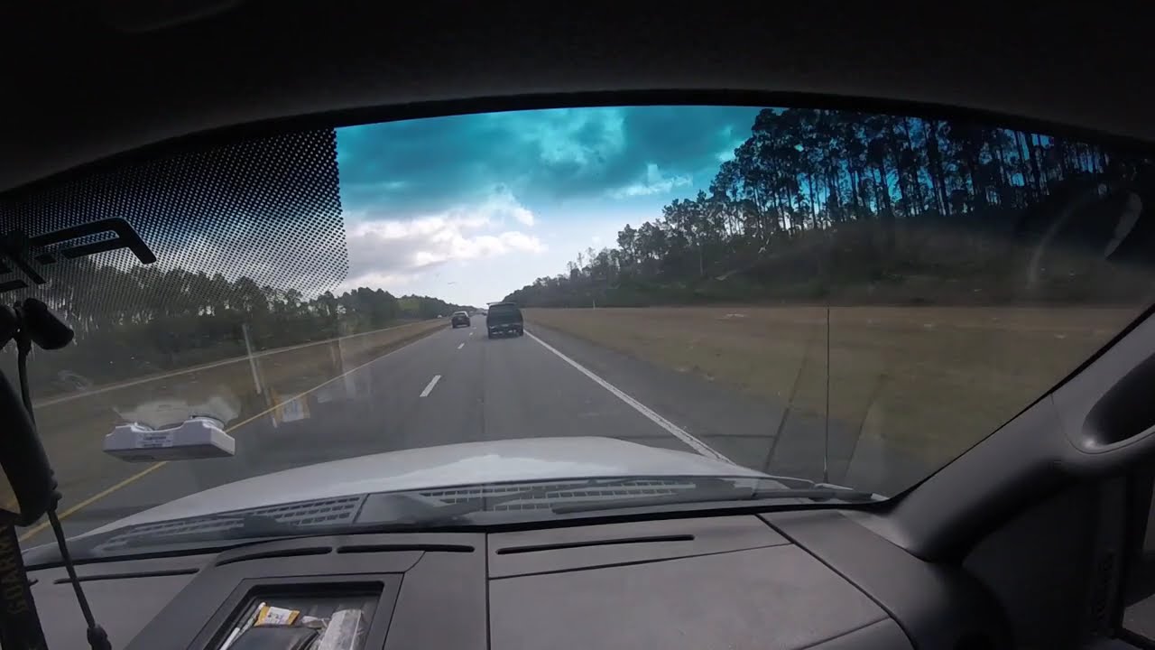 Driving from Santa Rosa Bch to Panama City Bch Part 1