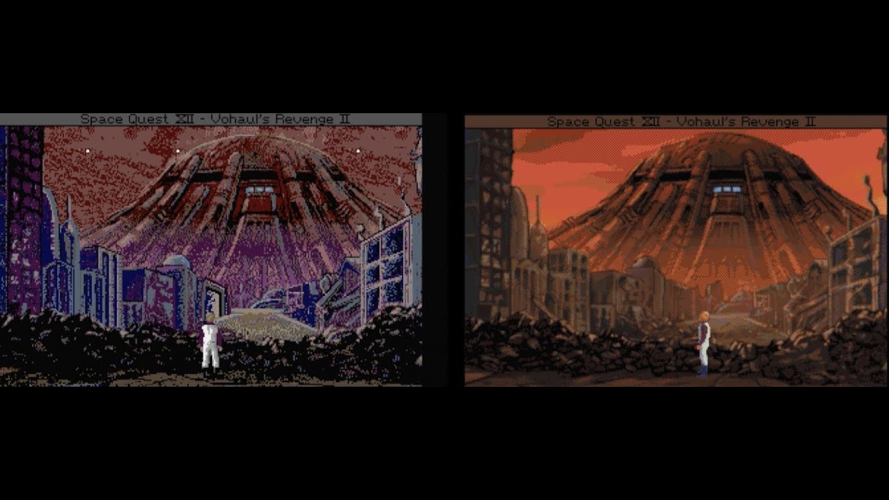 Space Quest IV Amiga OCS Enhanced WIP