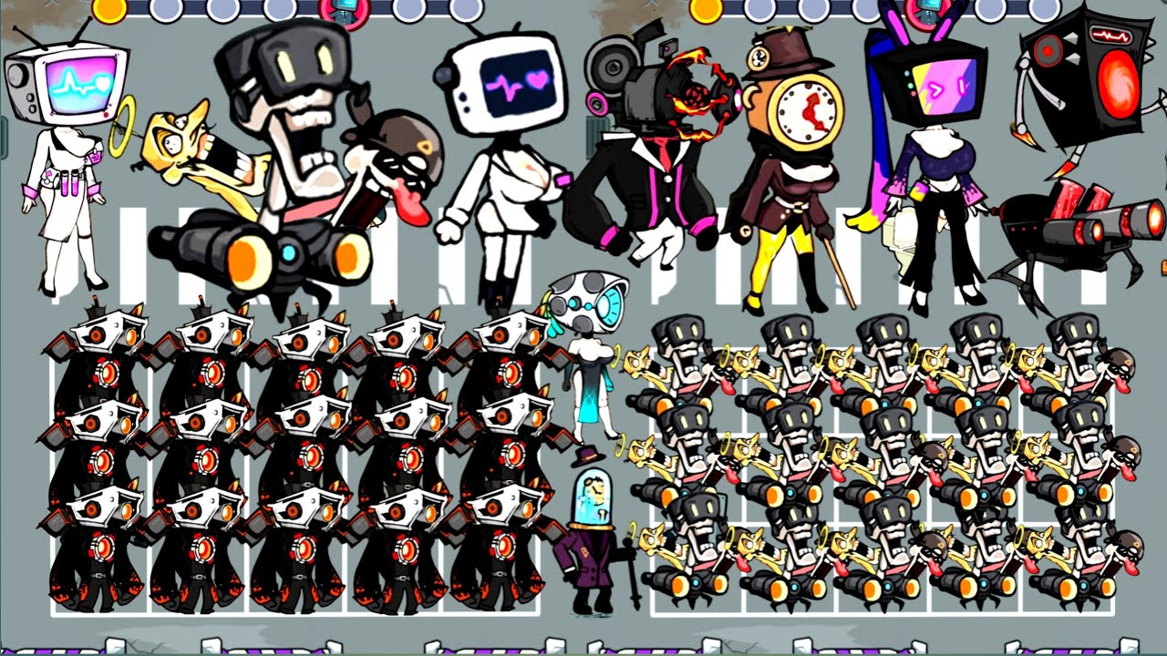 Camera Clash Gameplay | Camera Clash Monster Battle | Merge Skibydy Toilet War | New Update | Part 2