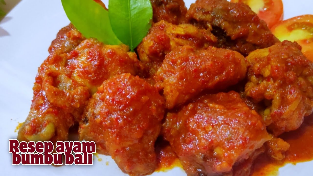 RESEP AYAM BUMBU BALI SPESIAL ‼️RESEP TER ENAK NIH ALA AKU 
