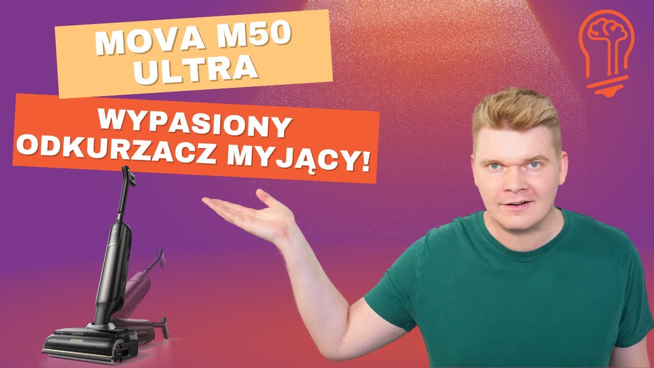 Recenzja MOVA M50 Ultra. Robotyczne ramie, składana rączka i automatyczne czyszczenie szczotki! 💥😎