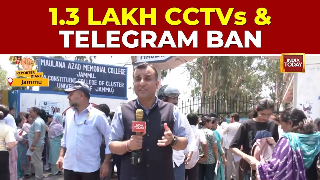 NEET UG Re-Exam Held Under Tight Security With 1.3 Lakh CCTV Cameras & Telegram Ban | India Today