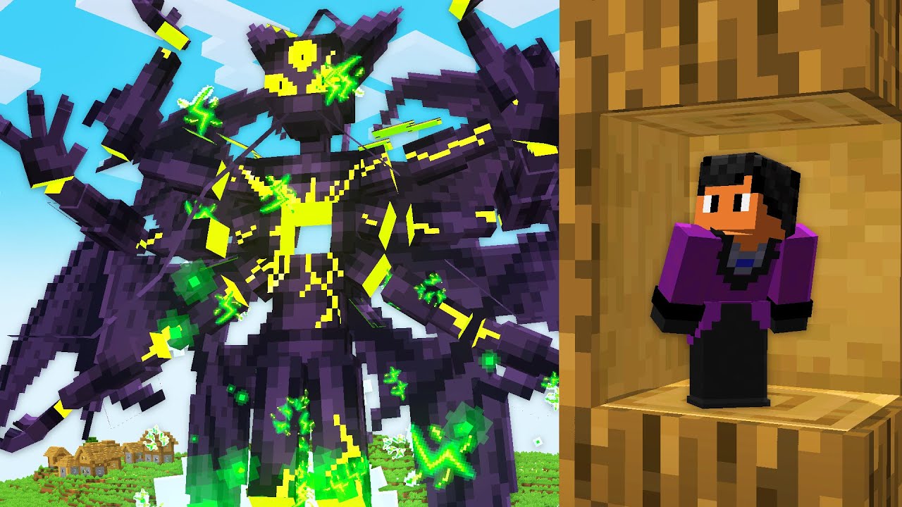 Despertei a FORMA SECRETA do MIRACULOUS DO GATO no Minecraft