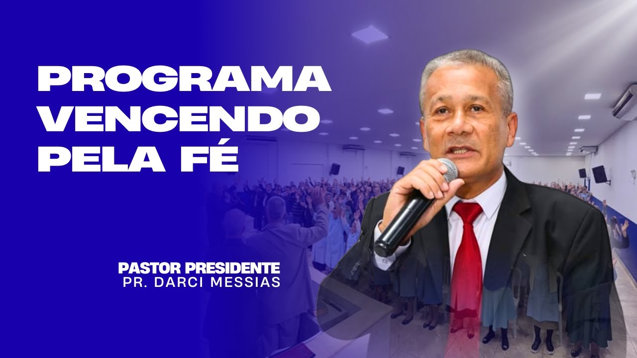 AGORA O PASTOR PRESIDENTE PR. DARCI MESSIAS NA PROGRAMAÇÃO EM PORTO ALEGRE
