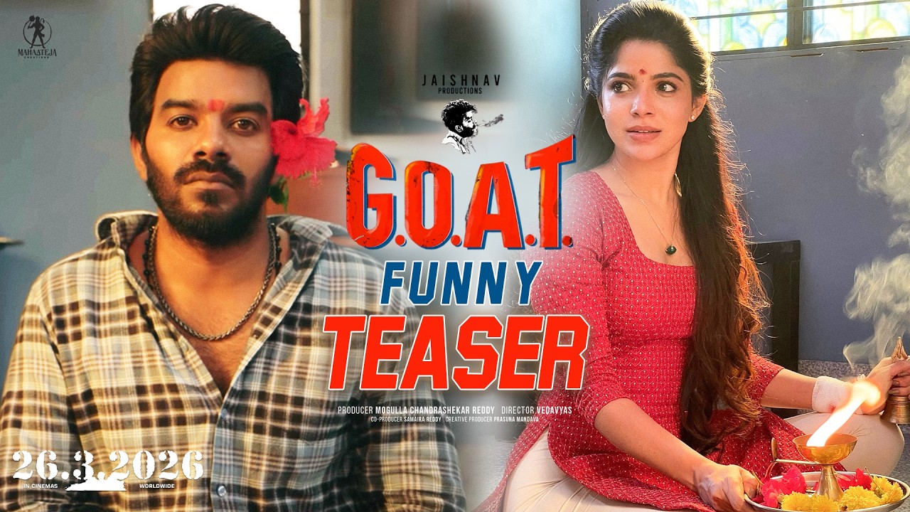 G.O.A.T Funny Teaser | Sudheer Anand, Divya Bharathi | Naressh Kuppili | Leon James