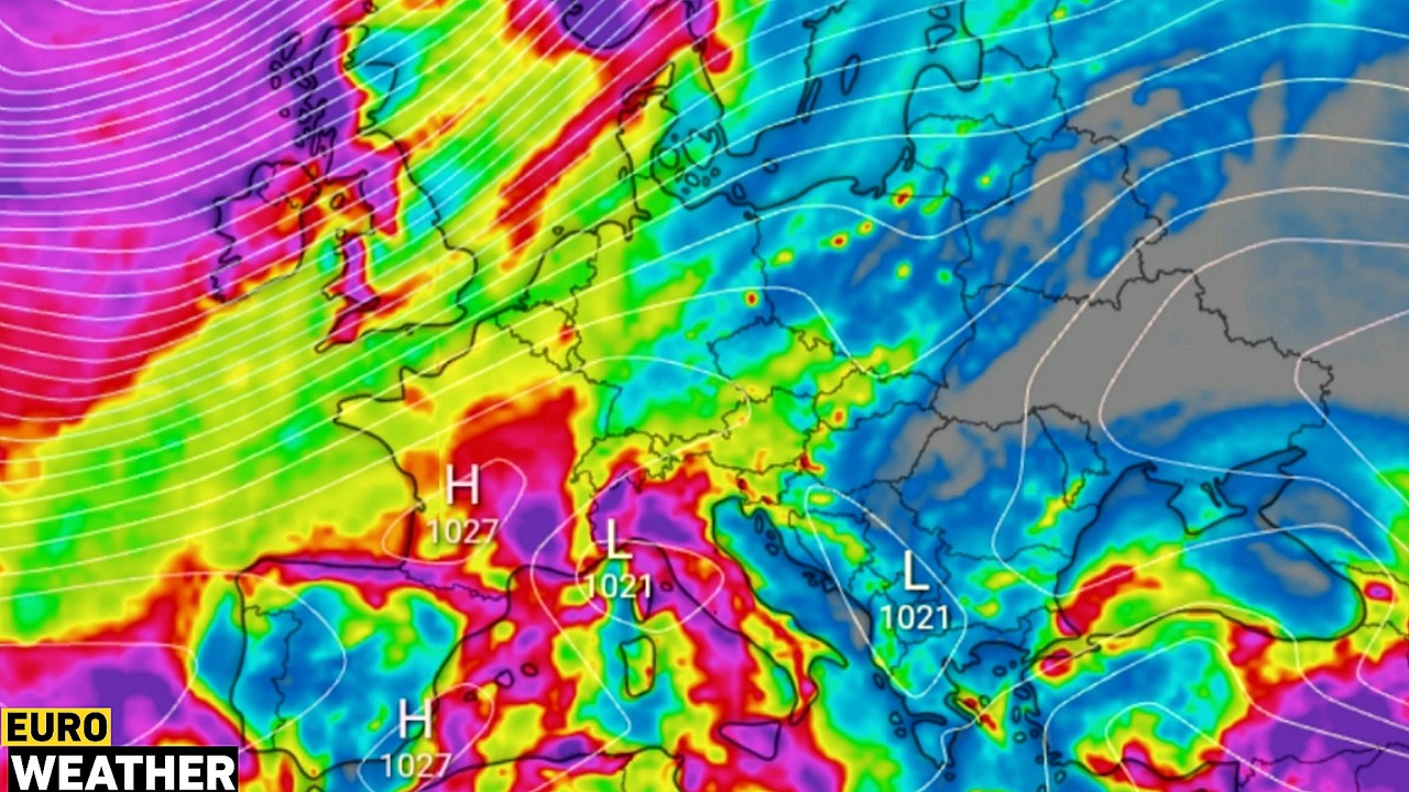 European Weather | ECMWF Model Precipitation March 21, 2026 - RainStorms In Europe