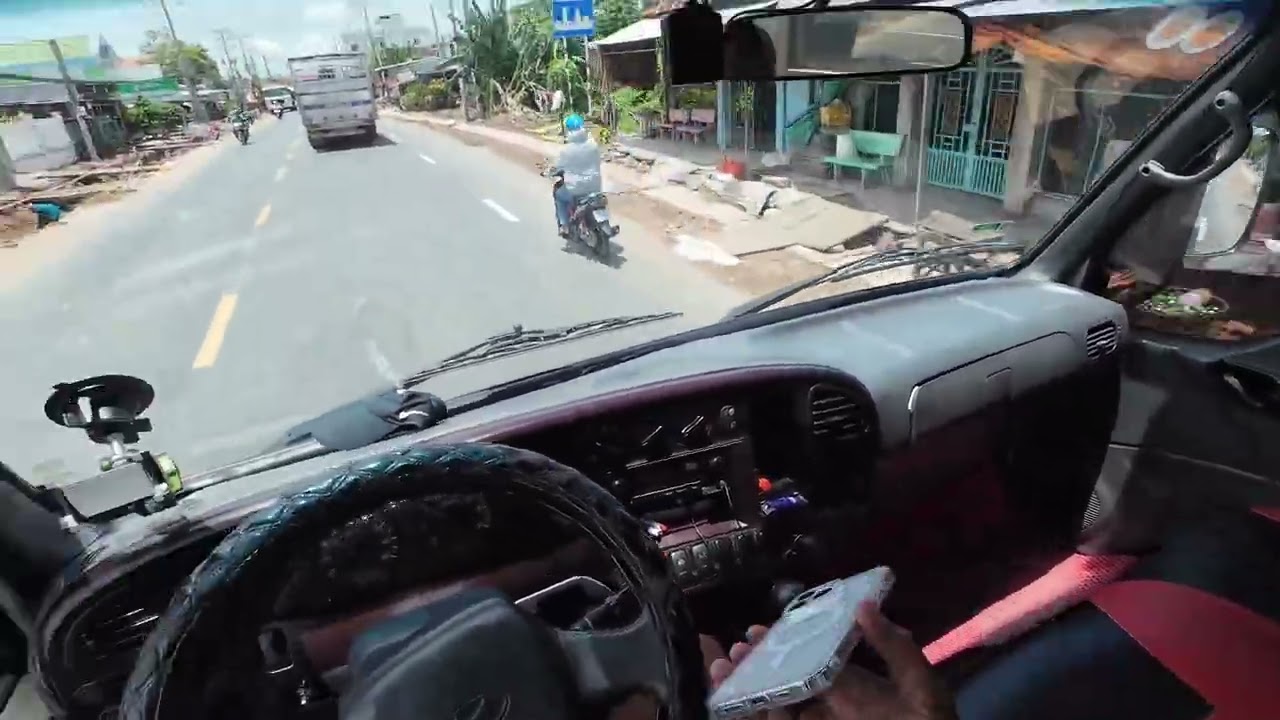 A working day of a truck driver