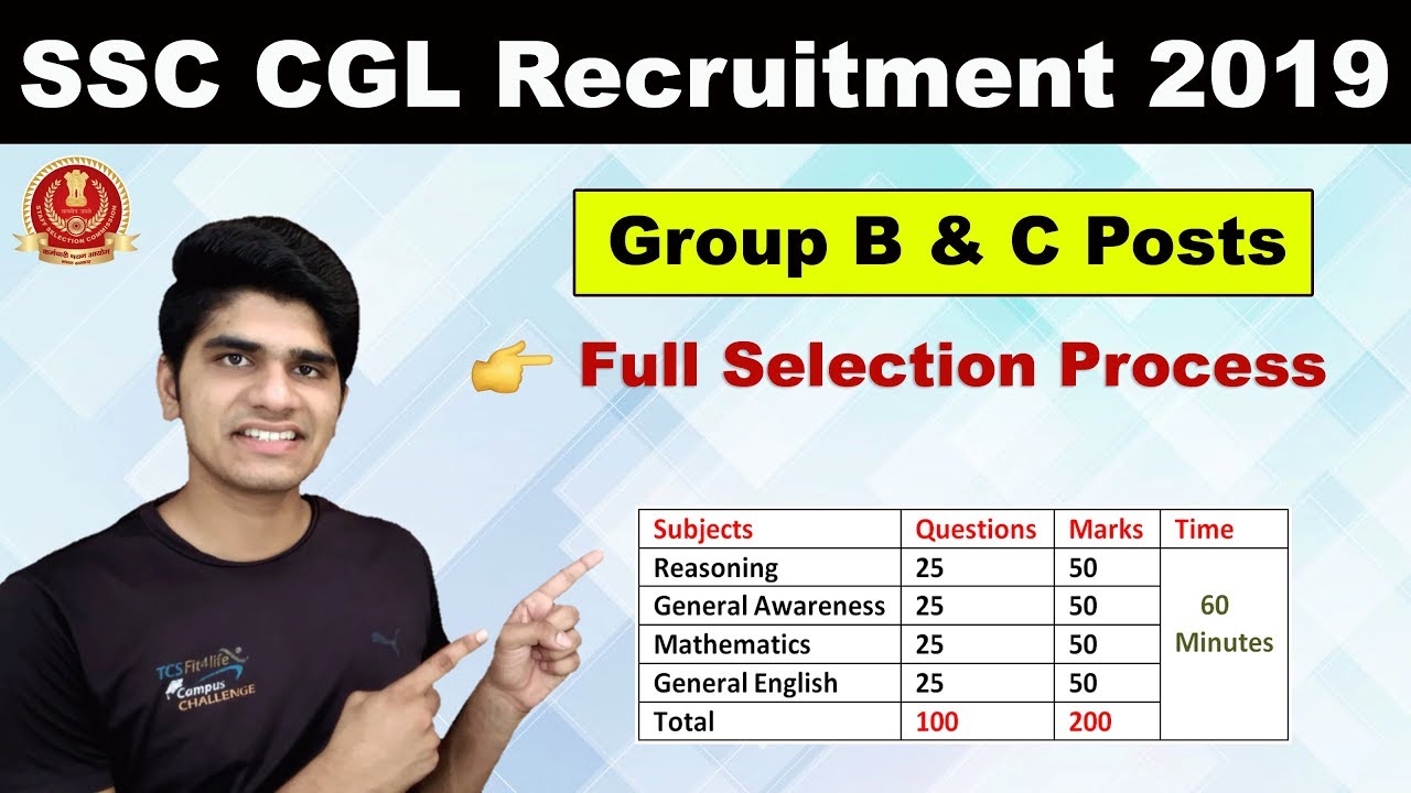 SSC CGL Recruitment 2019 | Age Limit | Qualification | Exam Pattern | Apply Online