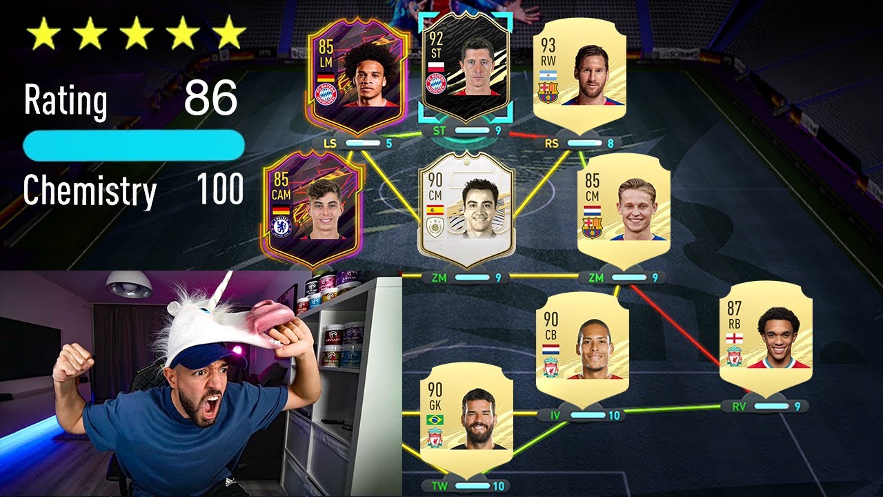 OTW!! 186 RATED FUT DRAFT CHALLENGE FIFA 21 🔥🔥