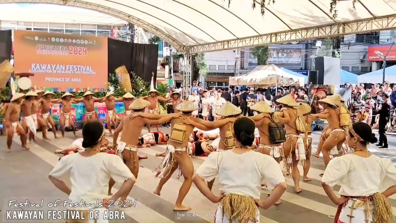 Cordillera 2024 Festival of Festivals Kawayan Festival from Abra Province