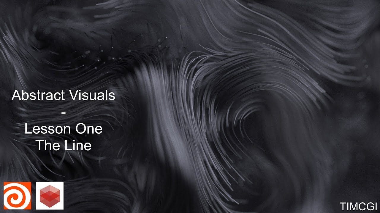 Abstract Visuals - Houdini and Redshift / Abstract Lines Lesson One