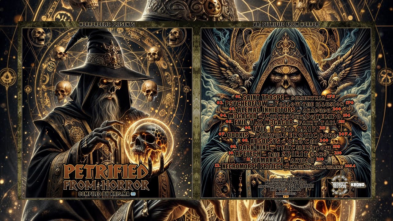 VA: Petrified from Horror  - Compiled By Kris.Ma (Greece) [FULL ALBUM] #Darkpsy #Psycore