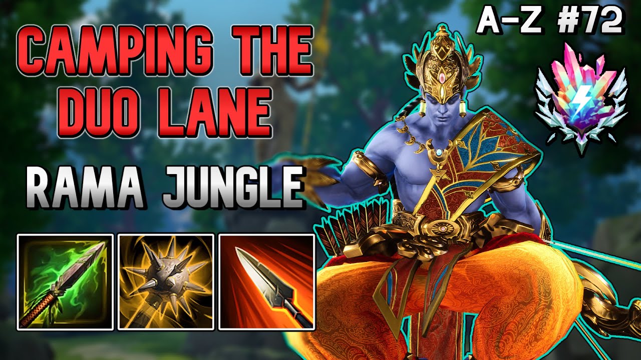 ABILITY BASED RAMA! - Smite 2 A-Z #72 Jungle Gameplay