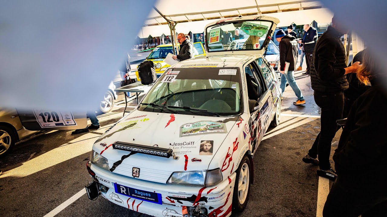 Rallye lisieux 2024 ES1 (sortie de route ) Ternisien/Roger