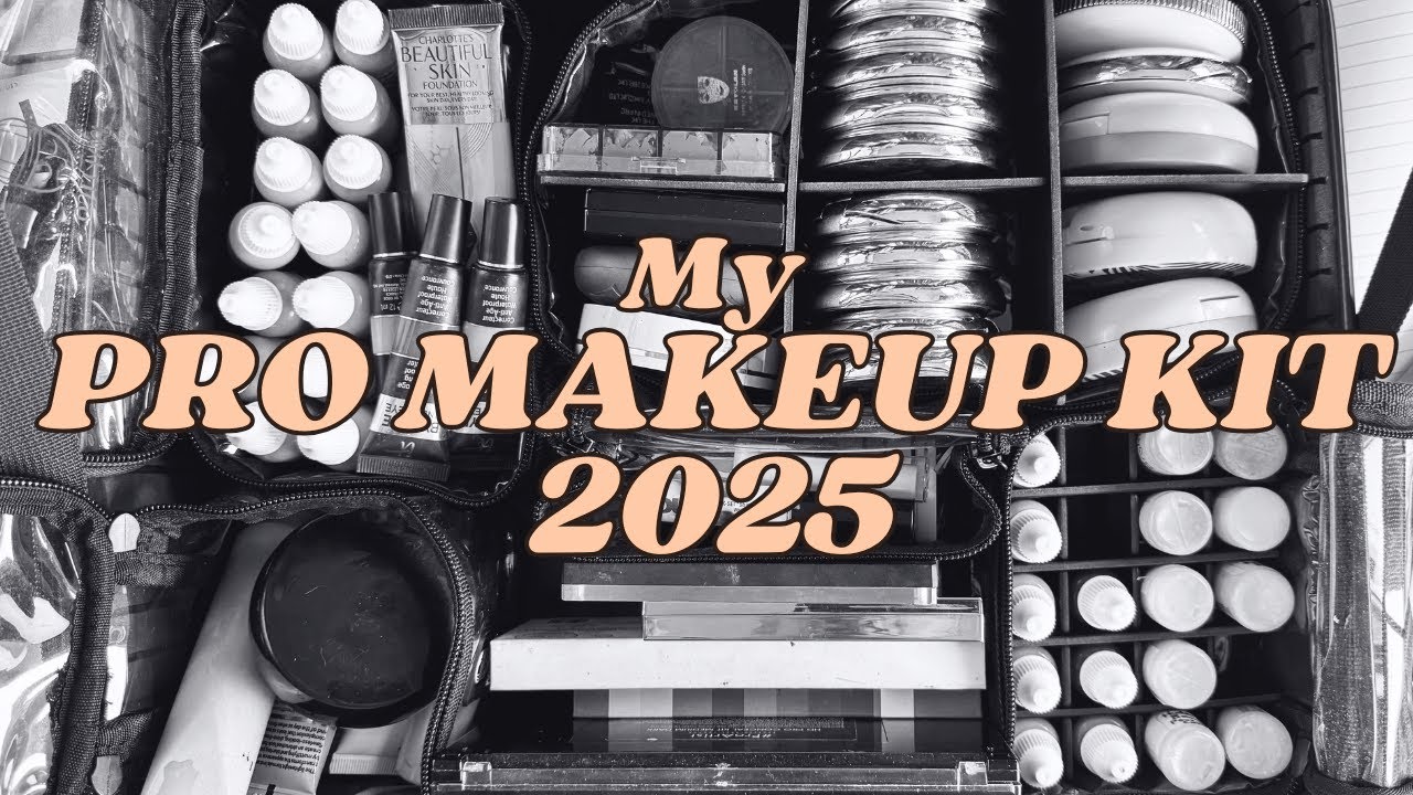 WHAT'S IN MY PRO MAKEUP ARTIST KIT 2025!