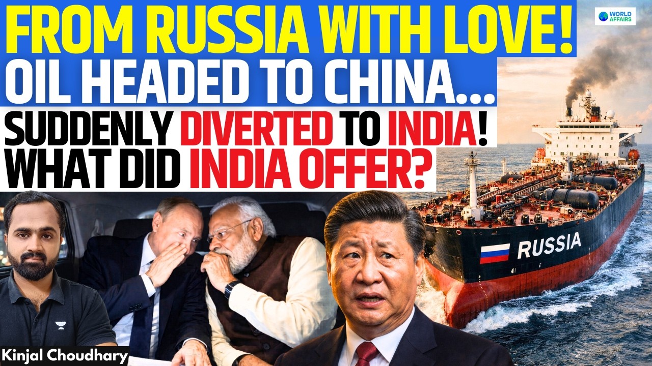 India’s Big Oil Deal: Russia Diverts Oil From China – Japan & Korea Snubbed | What Offer? | Kinjal