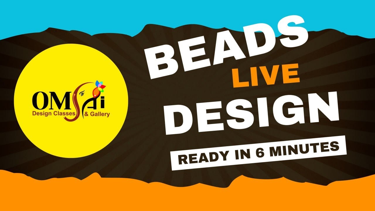 Live Beads Design | OmSai Design Classes & Gallery ‎⁨@omsai_design_classes_gallery