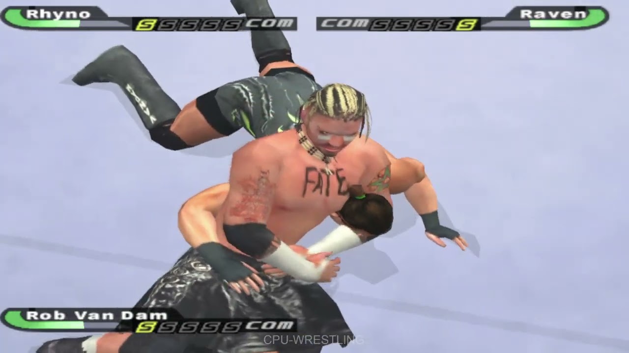 WWE SD! Shut Your Mouth | TLC TRIPLE THREAT MATCH | Rhyno vs Raven vs RVD!