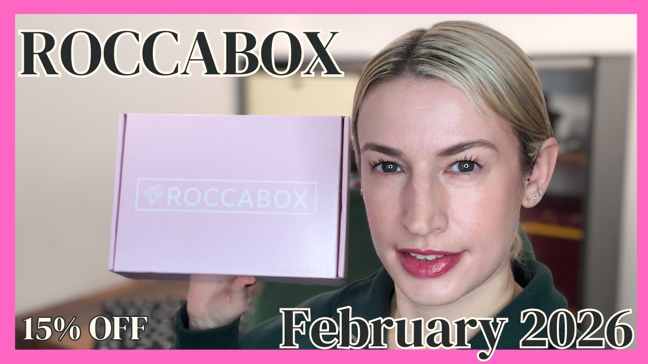 ROCCABOX февраль 2026 | Косметическая коробка стоимостью более 100 фунтов стерлингов?! + промокод