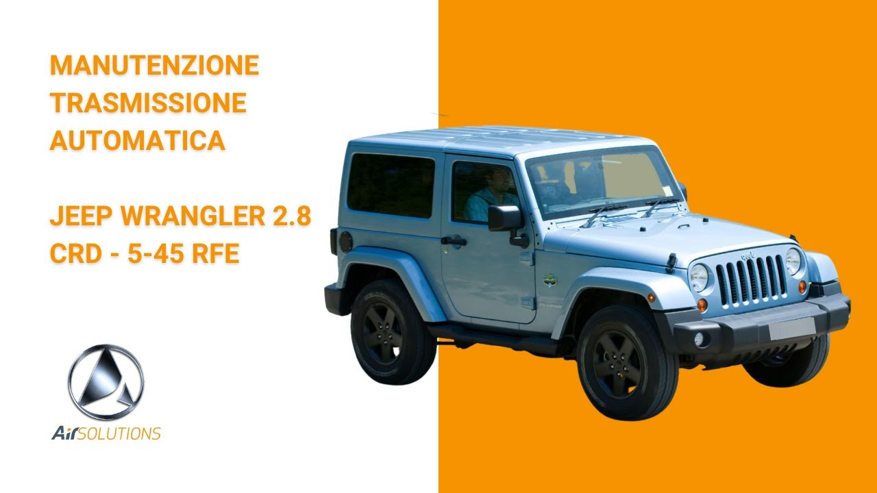 Jeep Wrangler 2.8 CRD - trasmissione automatica 5-45 RFE