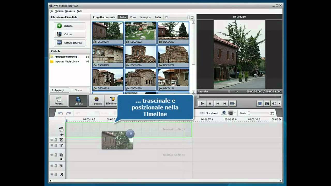 Come creare uno slideshow dalle foto digitali usando AVS Video Editor?