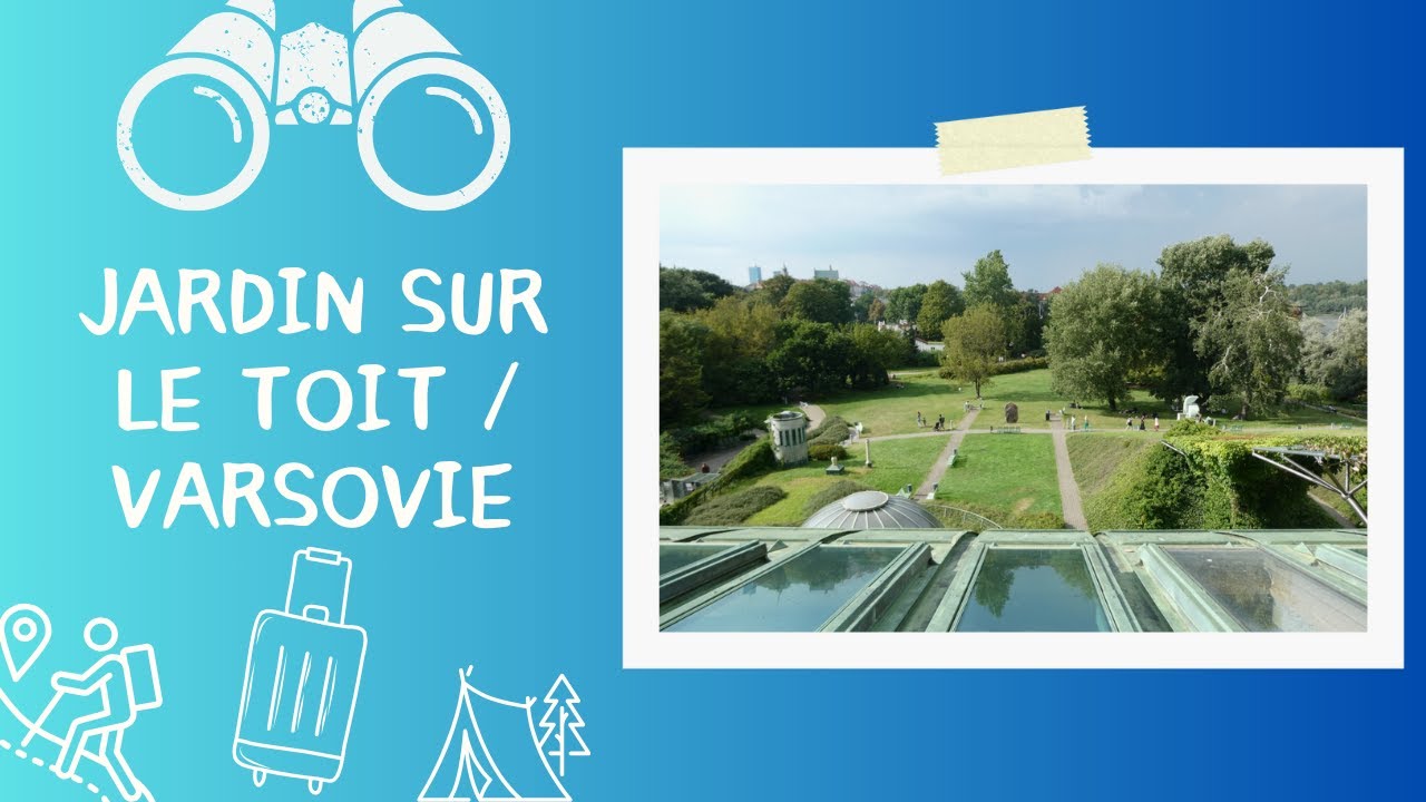 Jardin sur le Toit de Varsovie : Visite et Vue Panoramique de la Bibliothèque Universitaire (BUW)