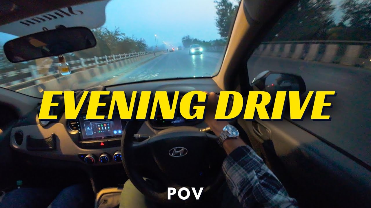 Hyundai Grand i10 Magna 2015 Manual | Evening POV Drive | Smooth City Cruising | RevVibes