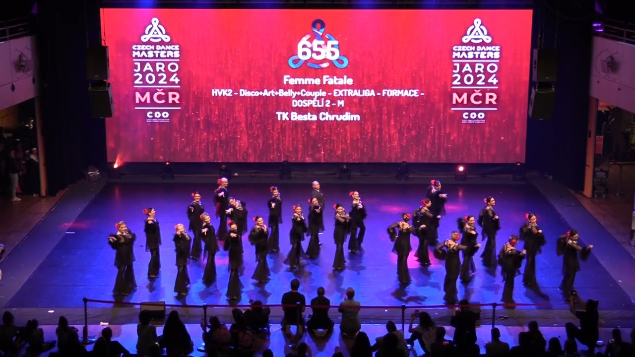Femme Fatale - MISTŘI ČESKÉ REPUBLIKY - jazz dance formace adults 2 - BESTA CHRUDIM