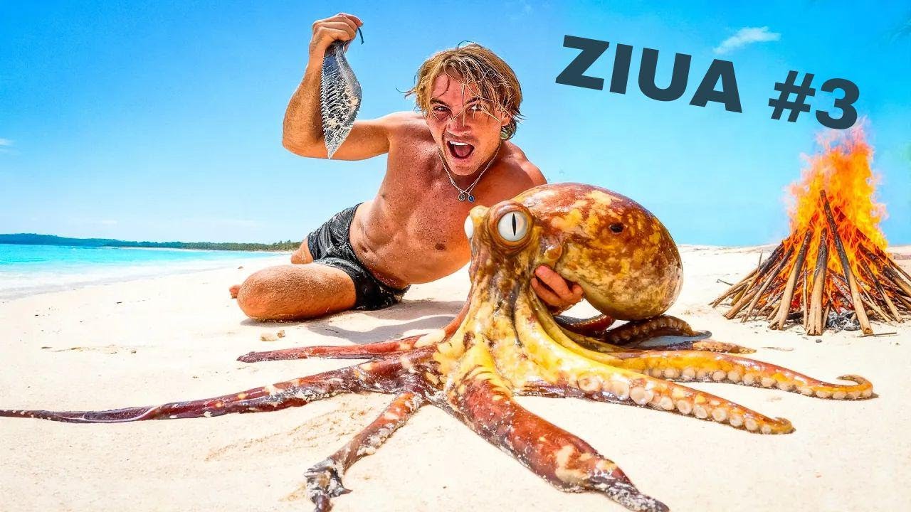 3 zile pe insule pustii: supraviețuiesc doar cu ce prind la pescuit