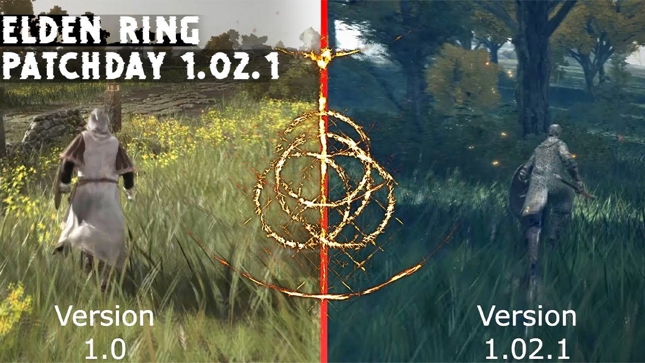 ELDEN RING Patch 1.0 vs Patch 1.02.1 Comparison | MAX Settings | RX 6900XT | Ryzen 7 5800X