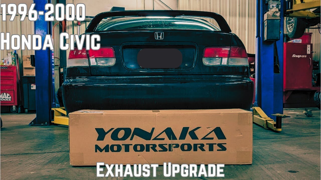 Installing a Yonaka Catback Exhaust on a 1999 Civic SI