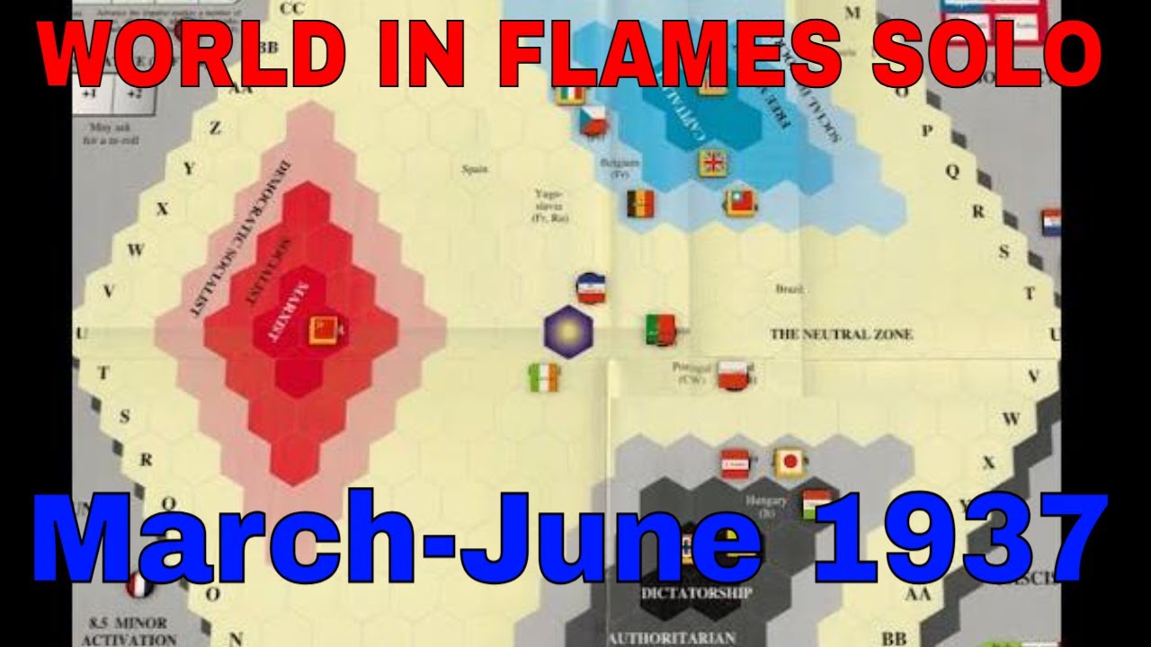 World In Flames Solo March-June 1937