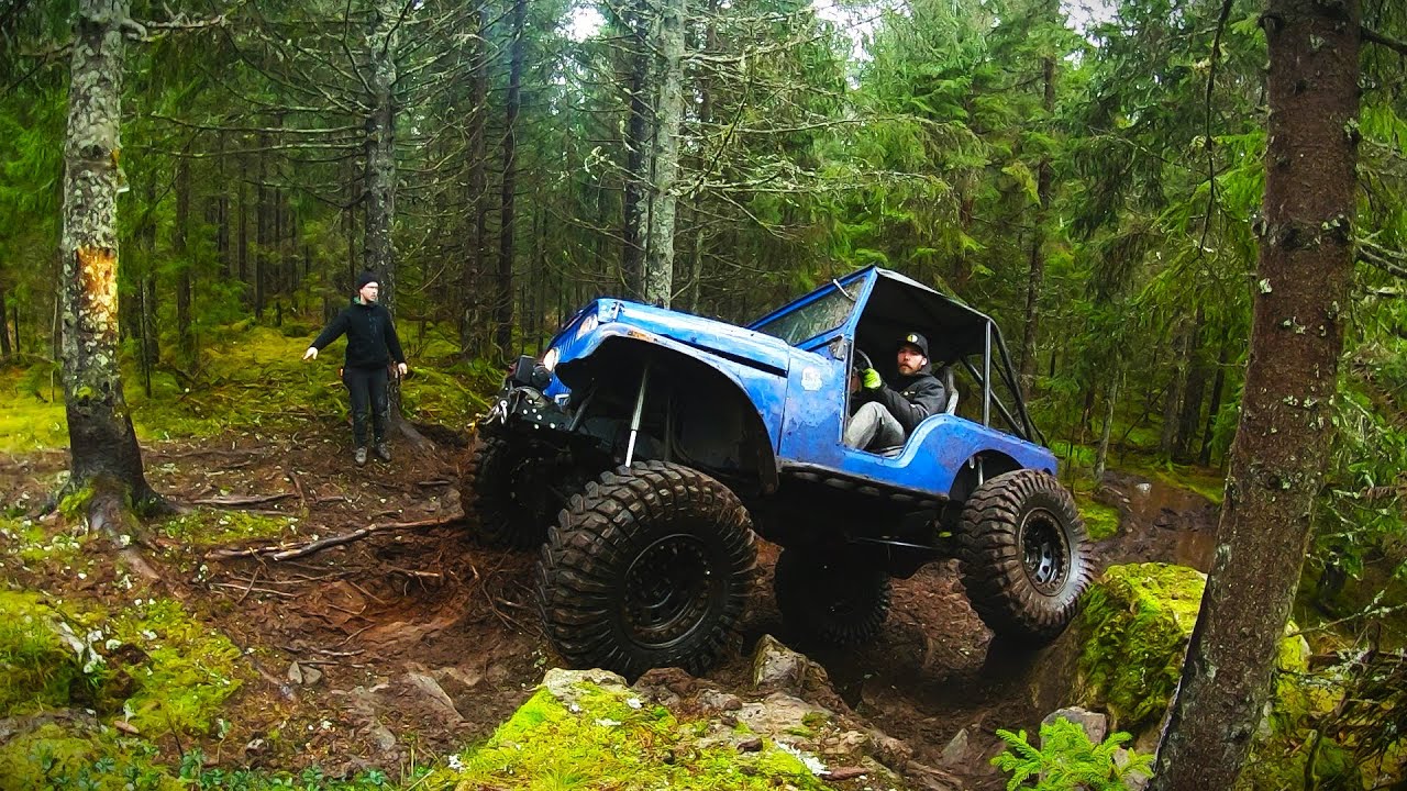 Too Deep For The Jeep On 35s? Offroad Uddevalla