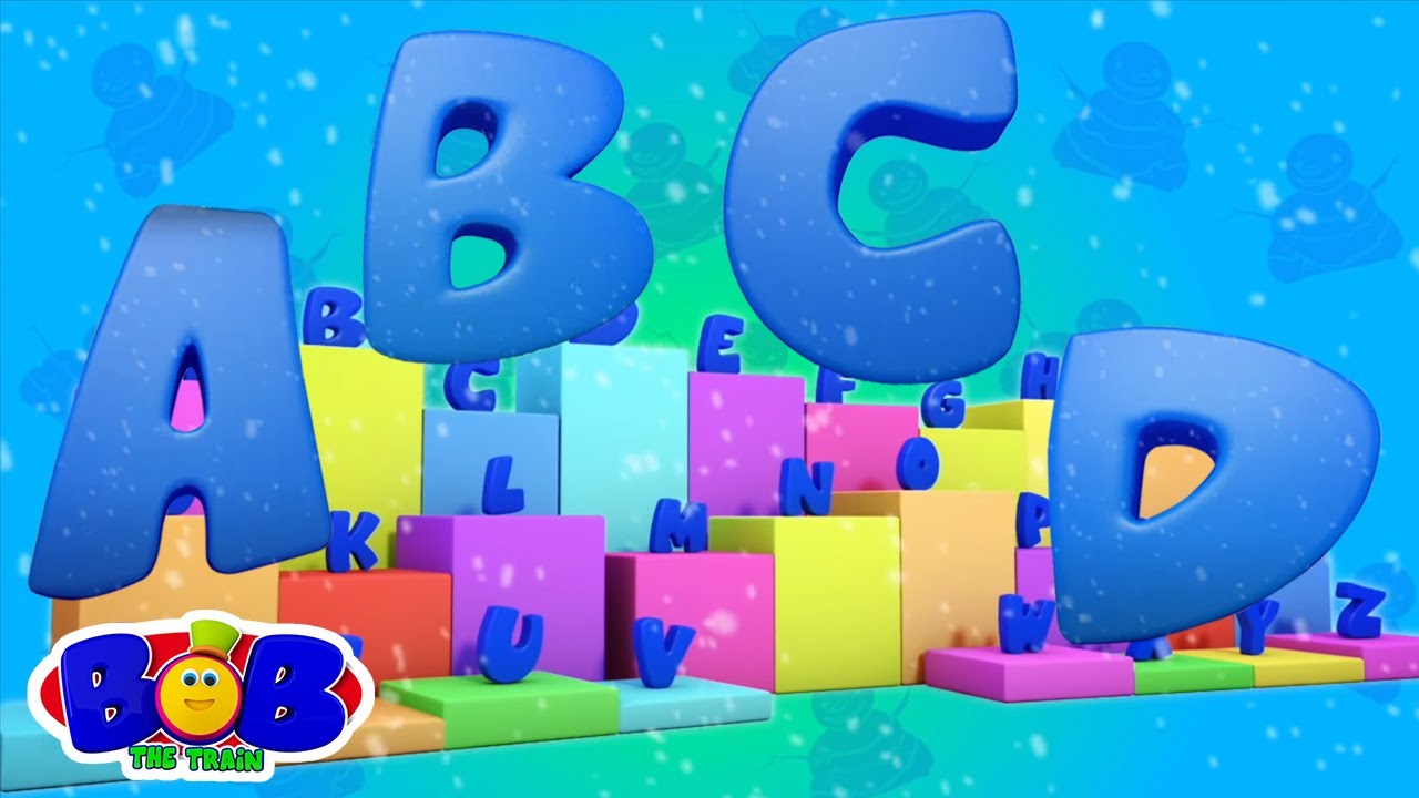 英語のクリスマスABCの歌 | クリスマスの韻 | Bob The Train Japan | 就学前のビデオ | アニメーション