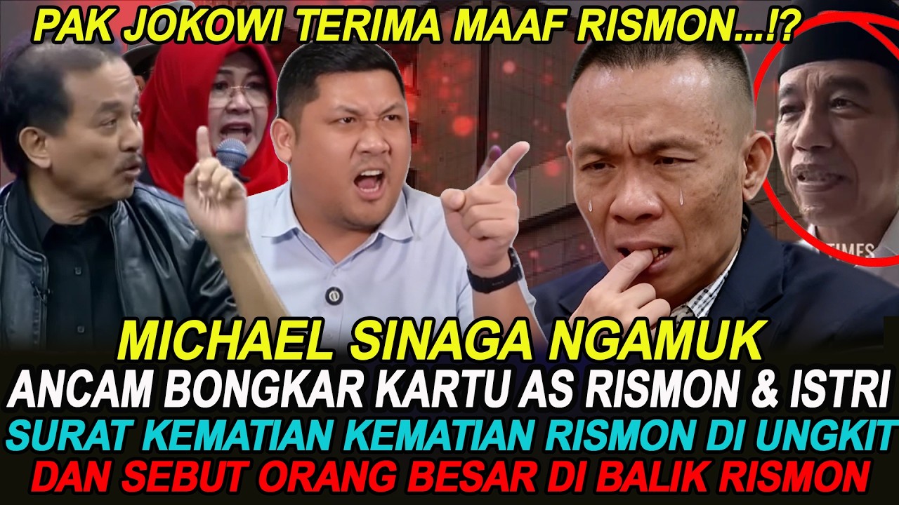 MICHAEL SINAGA NGAMUK! TANTANG BUKA BUKAAN DENGAN RISMON KECEPLOSAN ORANG BESAR YG BEKING MEREKA