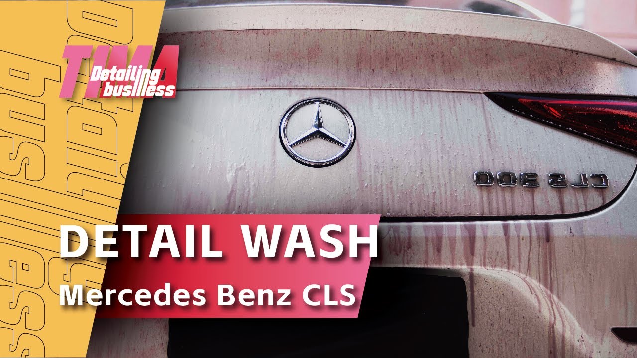 Mercedes-Benz CLS | Car Detailing | Decon Iron fallout pre-wash