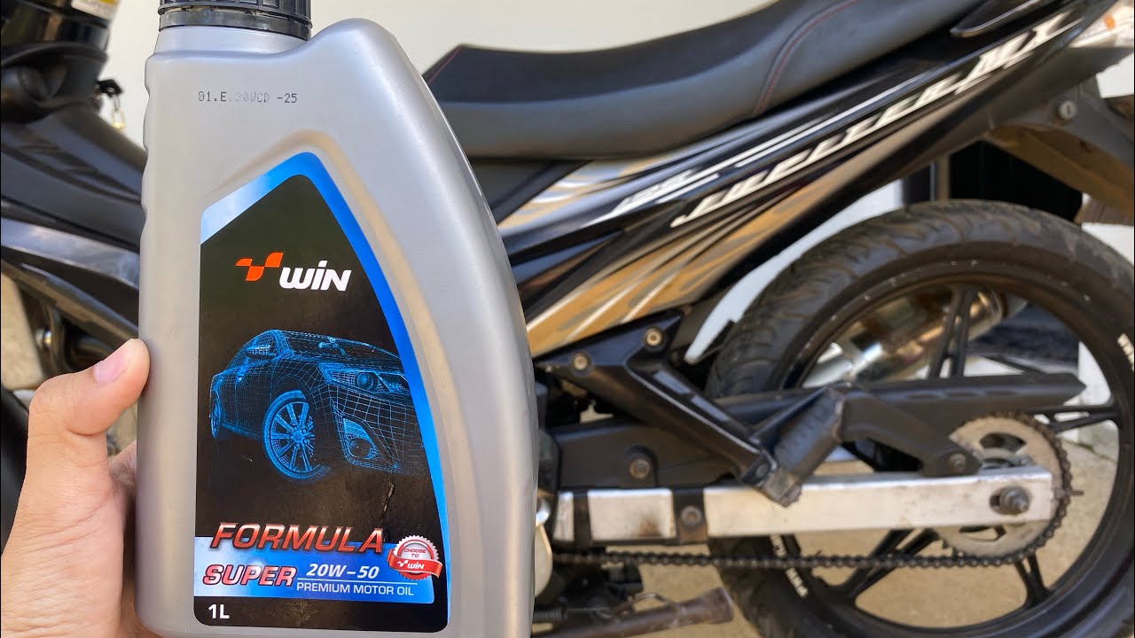 Update pemakaian oli WIN FORMULA 20W-50 di JUPITER MX OLD