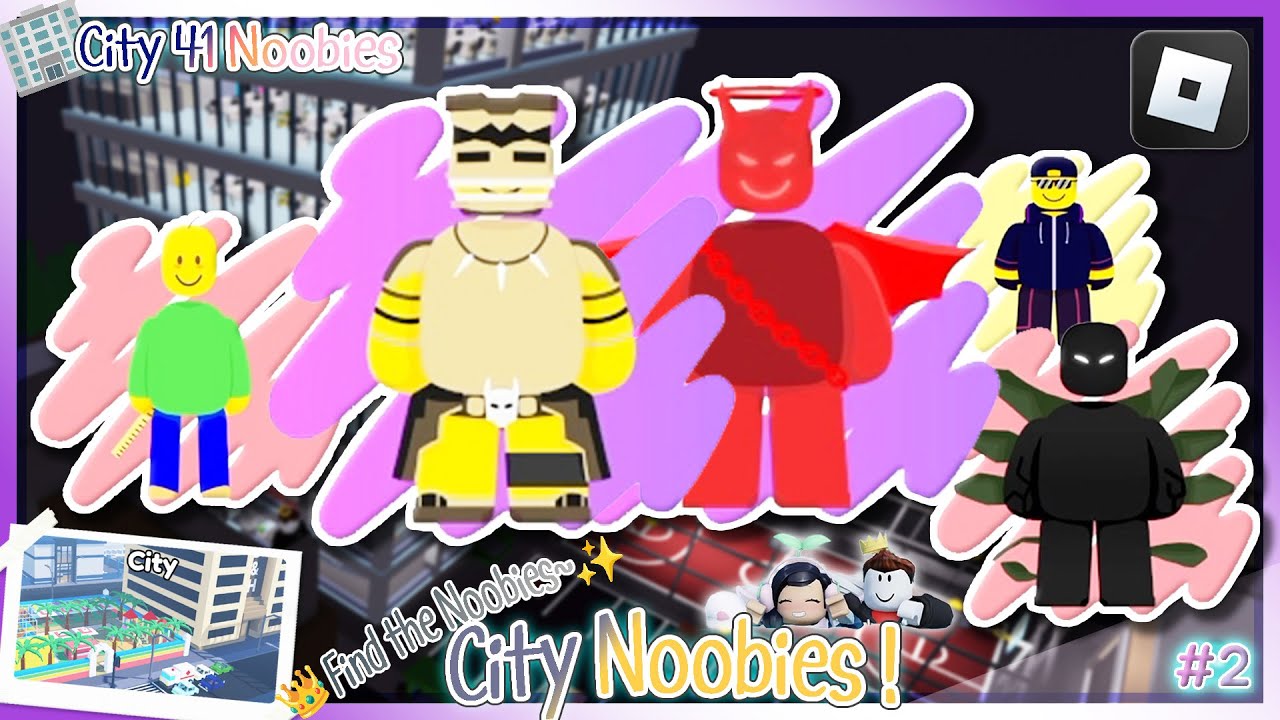 👑Найдите морфов нубиев🔎- #2. 🏢Город - ROBLOX